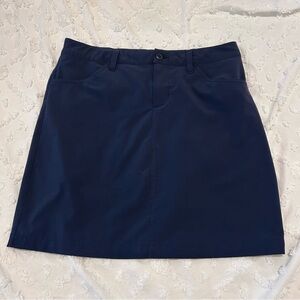 Eddie Bauer Navy Mini Skirt - Classic A-Line
